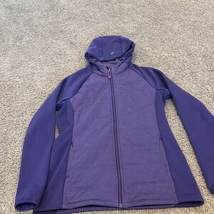 Athleta Women's Two-Tone Purple Ski Jacket
